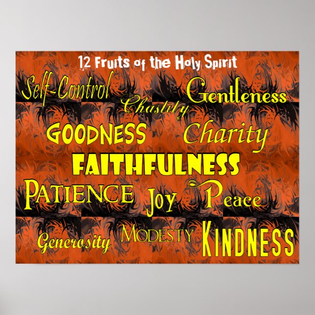 Twelve Fruits of the Holy Spirit (TOP) Poster (Front)