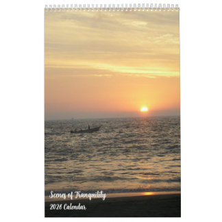Twelve Months by the Sea Calendar