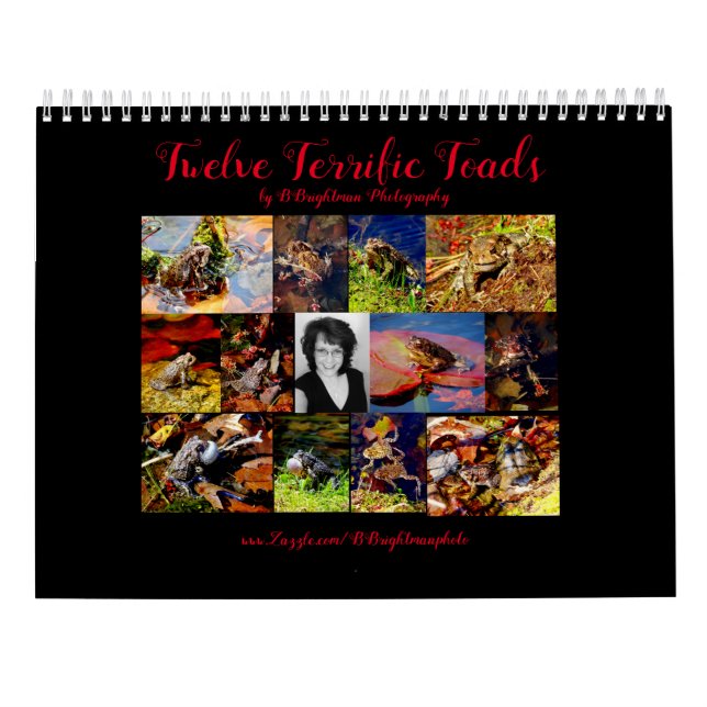 Twelve Terrific Toads Calendar (Back)
