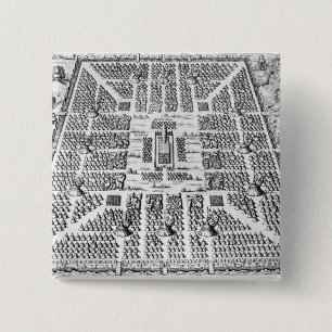 Twelve tribes of Israel 15 Cm Square Badge