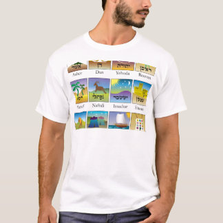 Twelve Tribes of Israel Seals T-Shirt