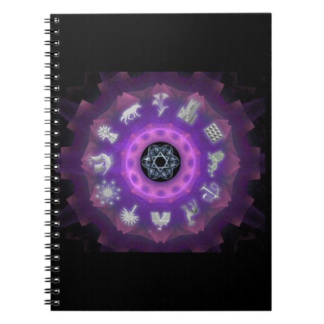 Twelve Tribes Spiral Notebook (Front)