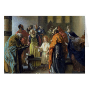 Twelve-year old Jesus in the Temple, 1851