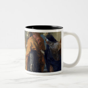 Twelve-year old Jesus in the Temple, 1851 Two-Tone Coffee Mug