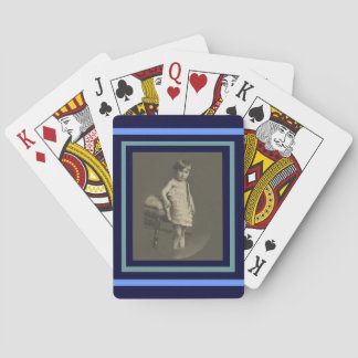 Twenties Child Playing Card