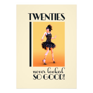 Twenties never looked so good Vintage Photo Print