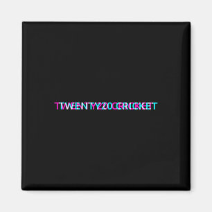Twenty20 Cricket Sports Team Varsity Jersey Sport Magnet