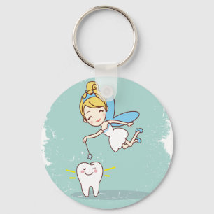 Twenty-eighth February - Tooth Fairy Day Key Ring