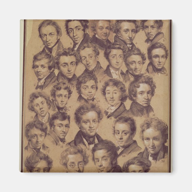 Twenty Five Pupils from the Studio of Antoine Magnet (Front)