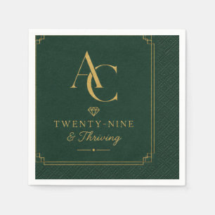 Twenty-Nine & Thriving Cocktail Napkin
