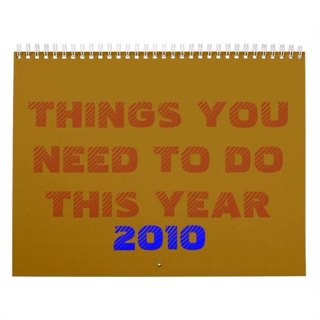 TWENTY   TEN CALENDAR (Cover)