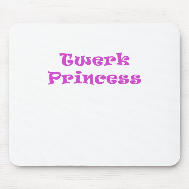 Twerk Princess Mouse Pad (Front)
