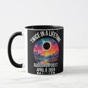 Twice in a Lifetime April 08 April 2024 GIft For  Mug
