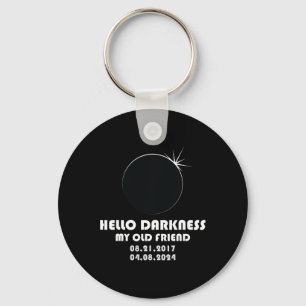 Twice In A Lifetime Total Solar Eclipse 2024  Key Ring