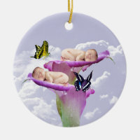 Twice the joy with baby twins shower invitation