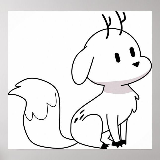 Twig Deerfox Hilda Poster (Front)