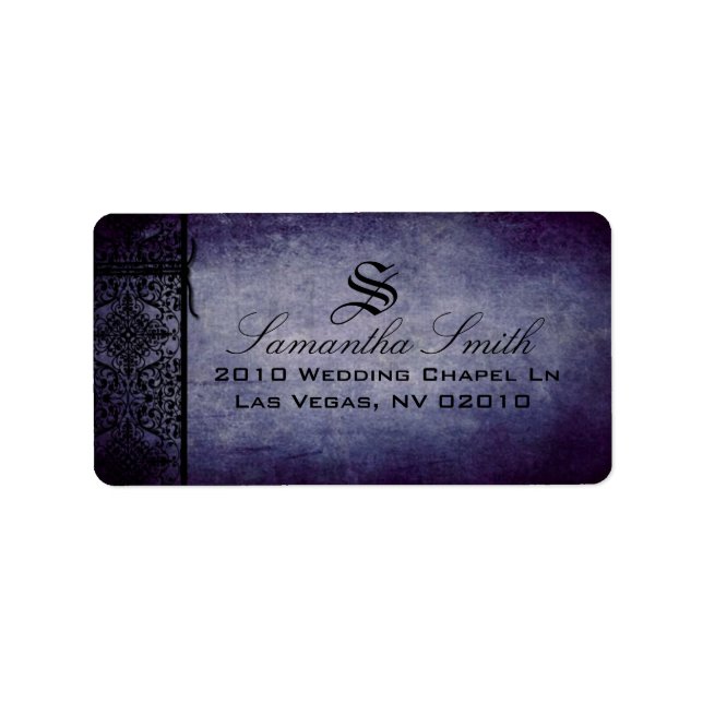 Twilight Address Label D (Front)