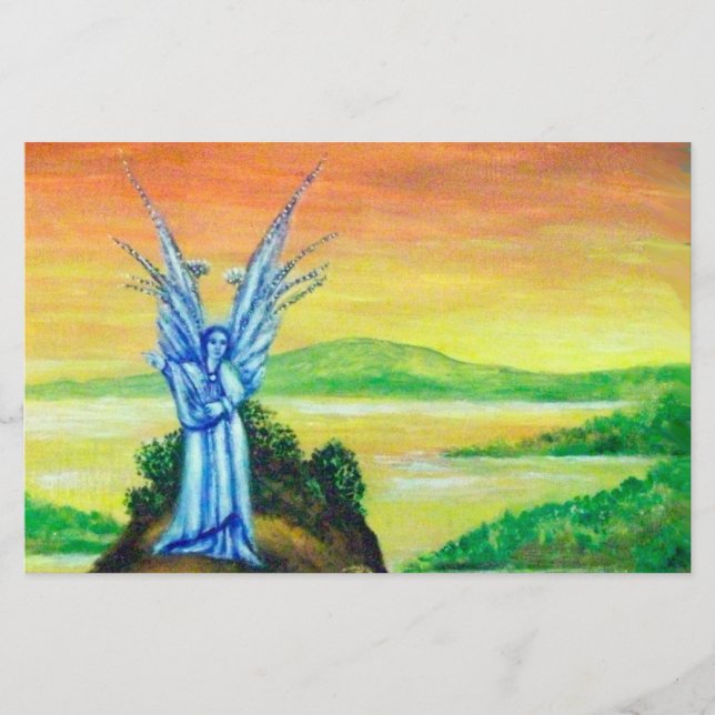 TWILIGHT ANGEL STATIONERY (Front)