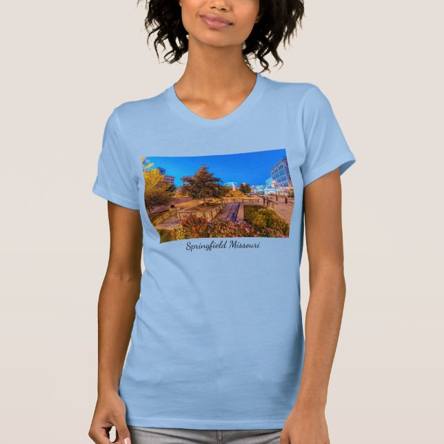 Twilight At Park Central Square T-Shirt (Front)