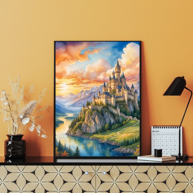 Twilight at the Enchanted Castle Poster (Creator Uploaded)