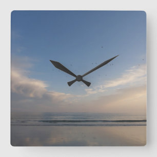 twilight beach clock
