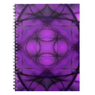Twilight Bloom Spiral Notebook