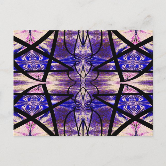 Twilight Butterfly In Flight Postcard (Front)