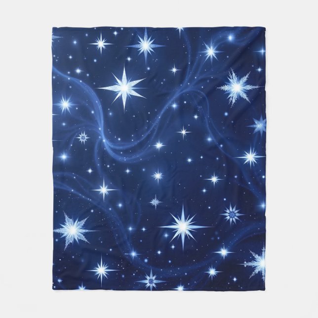 Twilight Drift Fleece Blanket (Front)