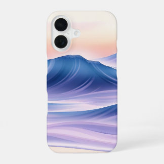 Twilight Drift Fluid Abstract Coastal iPhone 16 Case