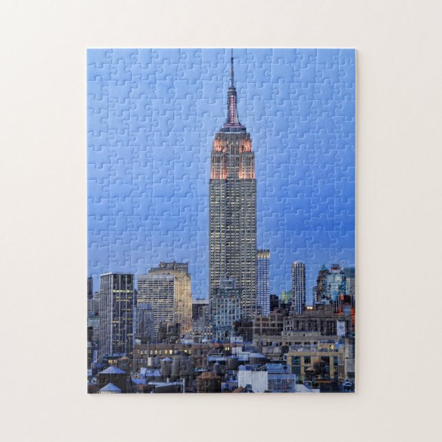 Twilight: ESB lit up Pink - 04 Jigsaw Puzzle (Vertical)