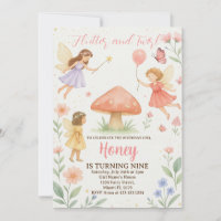 Twilight Fairy Birthday Invitation