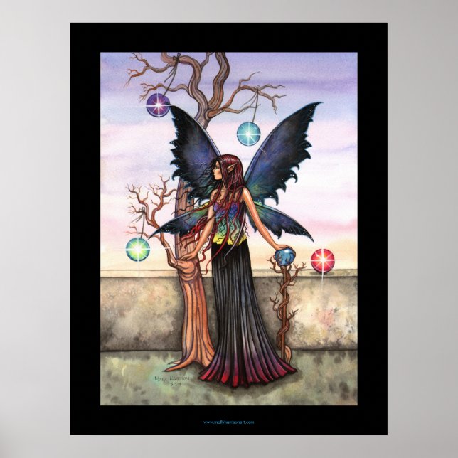 Twilight Fairy, Faerie Art Poster Print (Front)