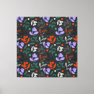 Twilight Flora Canvas Print