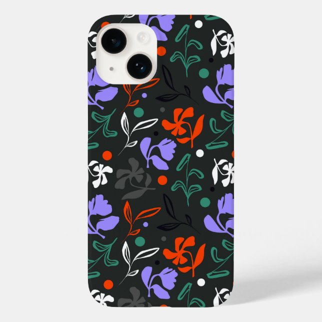 Twilight Flora Case-Mate iPhone Case (Back)