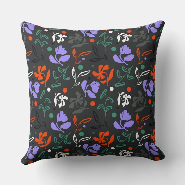 Twilight Flora Cushion (Back)