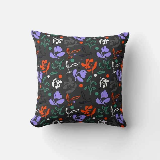 Twilight Flora Cushion (Front)