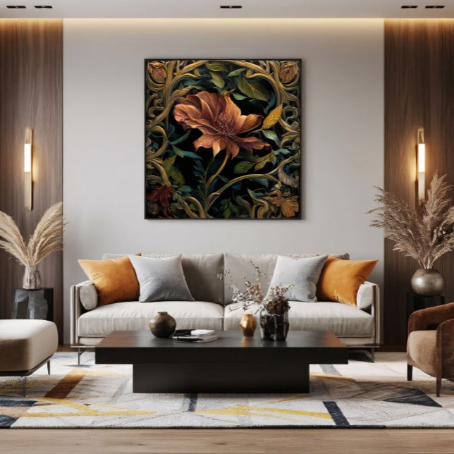 Twilight Flower Canvas Print (Creator Uploaded)