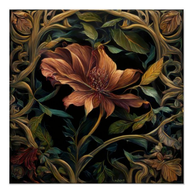 Twilight Flower Poster (Front)