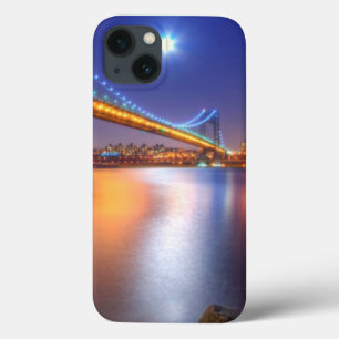Twilight, George Washington BridgePalisades, NJ. iPhone 13 Case