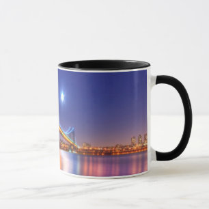 Twilight, George Washington BridgePalisades, NJ. Mug