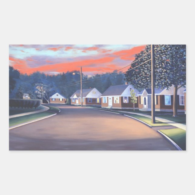 Twilight Glow 1997 Rectangular Sticker (Front)