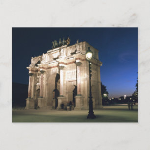 Twilight in Paris Postcard