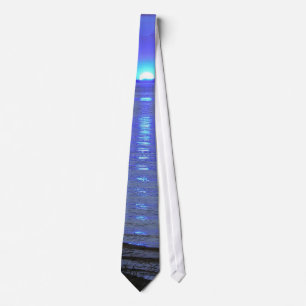 Twilight Lake Tie