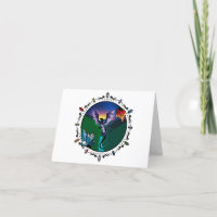 Twilight Magical Crystal Elegant Amethyst Dragon