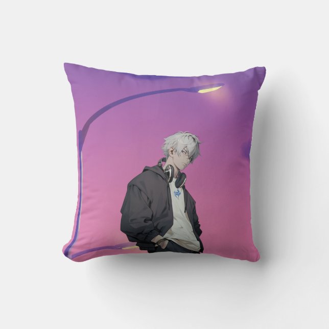 Twilight Mood – Anime Cushion (Front)