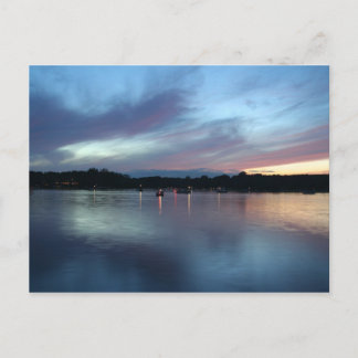 Twilight on the Lake Postcard