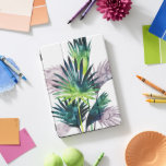 Twilight Palms- Palm Fronds iPad Pro Cover<br><div class="desc">"Twilight Palms III" by Grace Popp. Features tropical greenery in a watercolor style.</div>