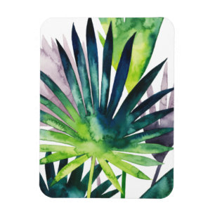 Twilight Palms- Palm Fronds Magnet