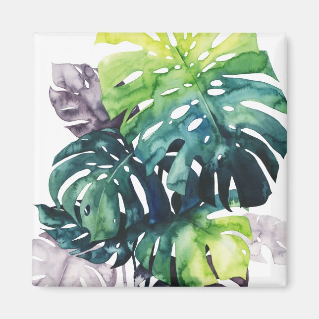 Twilight Palms - Split Leaf Magnet (Front)