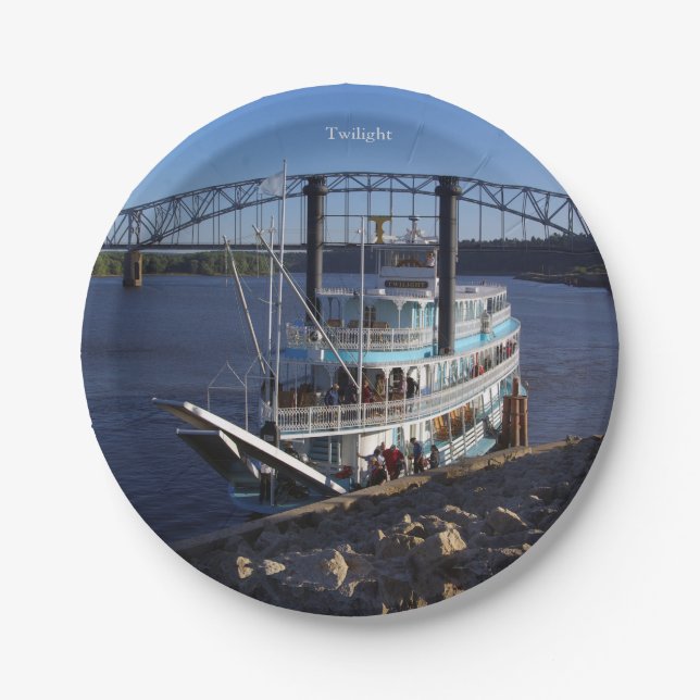 Twilight paper plate (Front)